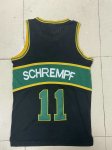 NBA 11 Schrempf Seattle SuperSonics Maillot noir